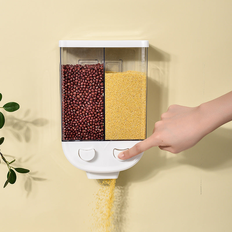 Grids Wall Mounted Food Storage Containers - Elite Kitchen Dining