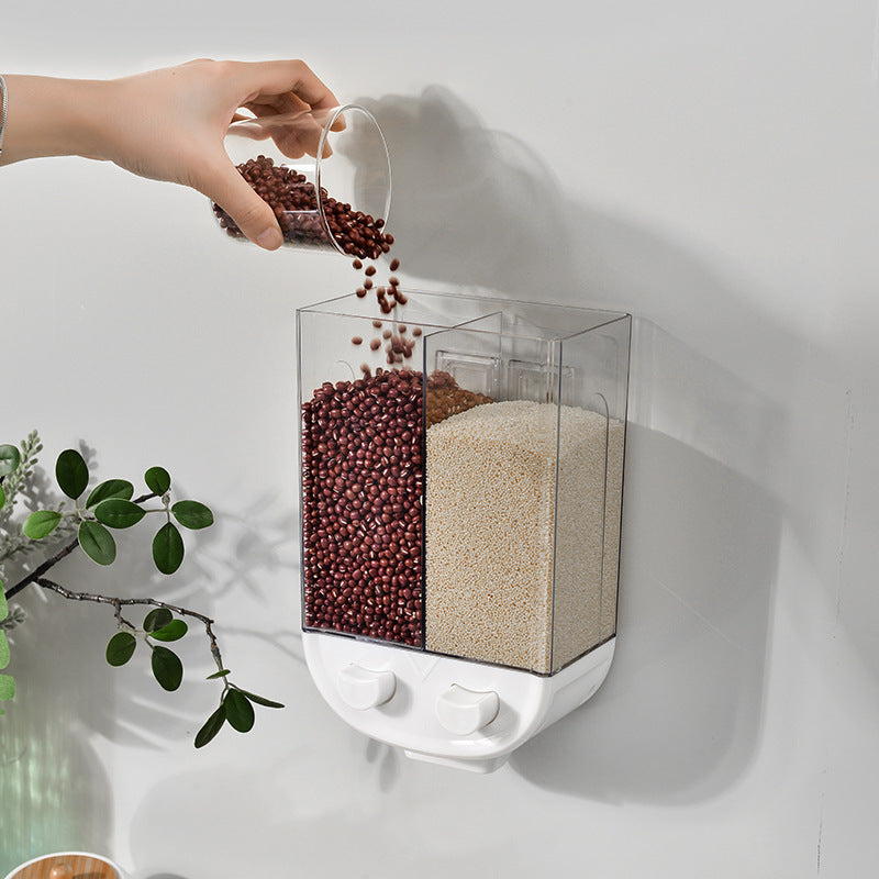 Grids Wall Mounted Food Storage Containers - Elite Kitchen Dining