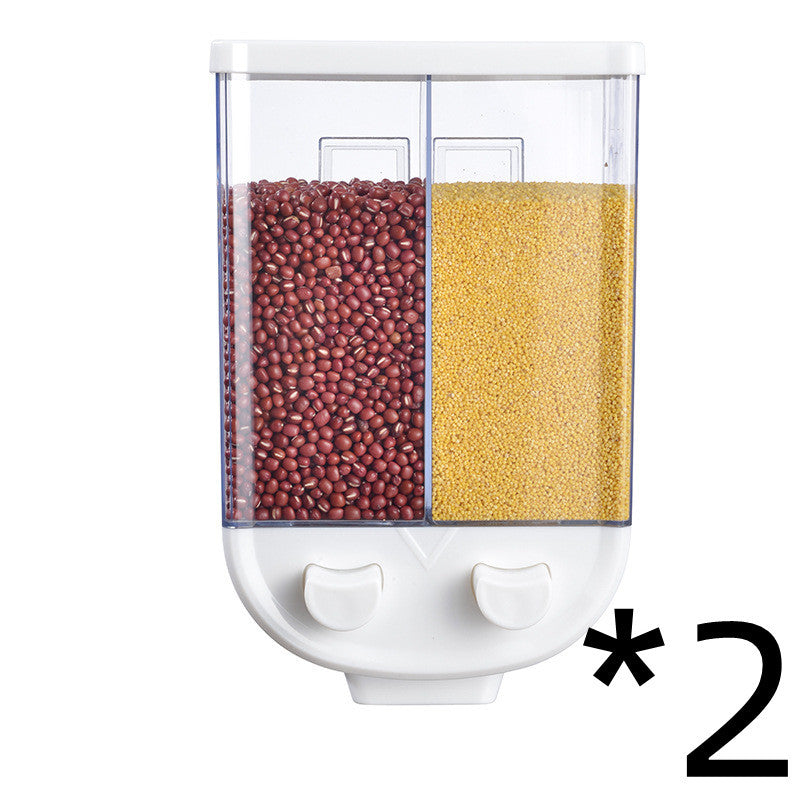 Grids Wall Mounted Food Storage Containers - Elite Kitchen Dining